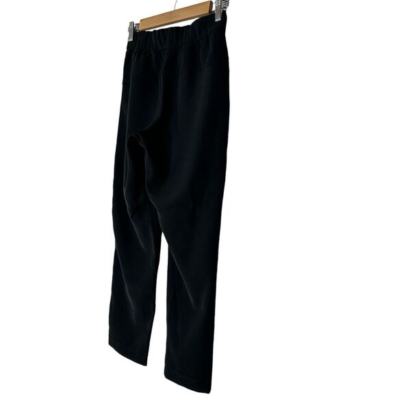 Lululemon Pants Women Black Size 2‎ Athletic 22" Yoga Gym Crop Stretch Pockets - Picture 7 of 9